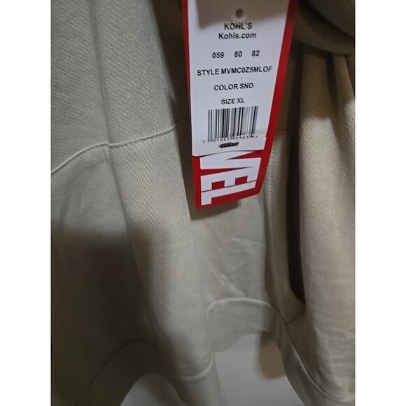 Men's Marvel Hoodie Sweatshirt Size XL Light Beige NEW - Picture 5 of 14